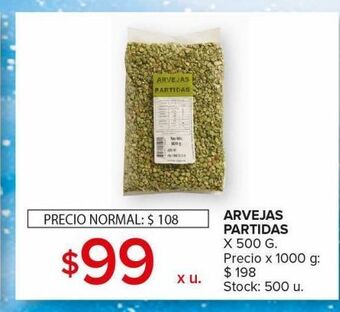 Carrefour Maxi Arvejas partidas oferta