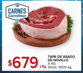 Carrefour Maxi Tapa de asado de novillo oferta