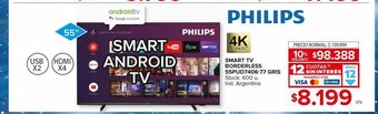 Carrefour Maxi Smart tv philips oferta