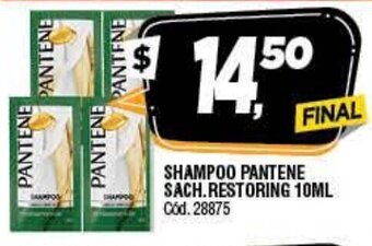 Supermercados Yaguar Pantene Shampoo Sach.Restoring 10ml oferta