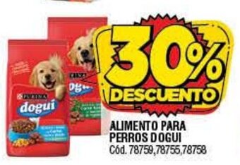 Supermercados Yaguar Alimento Para Perros Dogui oferta