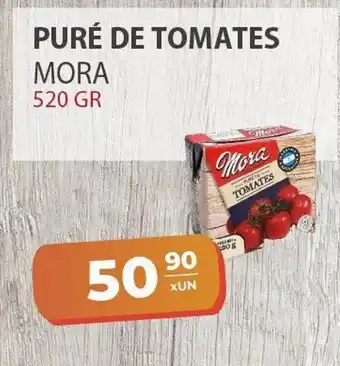 El Milagro Mayorista Puré De Tomates Mora 520 gr oferta