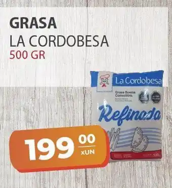 El Milagro Mayorista Grasa La Cordobesa 500gr oferta