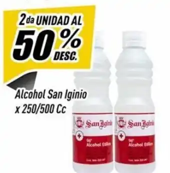 Supermercados Comodin Alcohol San Iginio x 250/500 Cc oferta
