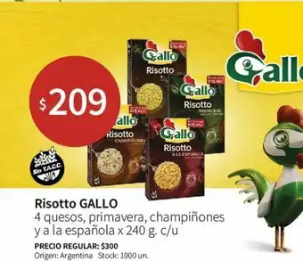 Jumbo Risotto gallo x 240g oferta
