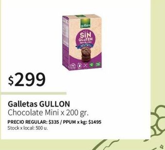 Jumbo Galletas gullon x 200g oferta