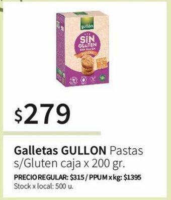 Jumbo Galletas gullon x 200g oferta