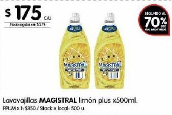 Disco Lavavajillas magistral x 500ml oferta