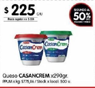 Quesos casancrem x 290g