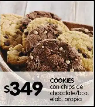 Disco Cookies con chips de chocolate oferta