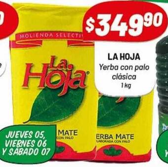 Almacor La Hoja Yerba Con Palo Clásica oferta