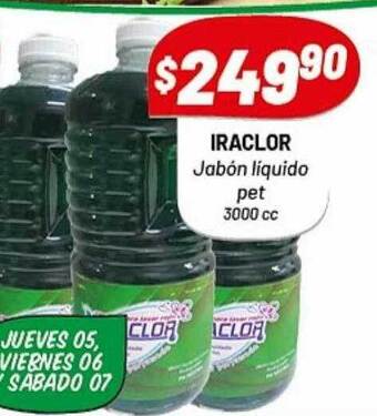 Almacor Iraclor Jabón Líquido oferta