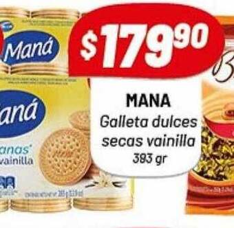 Almacor Mana Galleta Dulces Secas Vainilla oferta