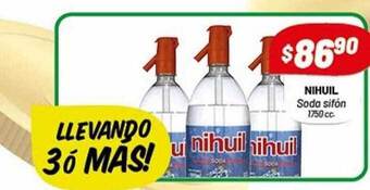 Almacor Nihuil Soda Sifón oferta