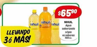 Almacor Nihuil Agua Saborizada S Gas oferta