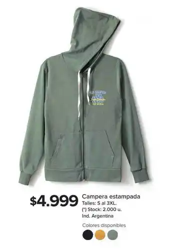 Carrefour Campera Estampada oferta