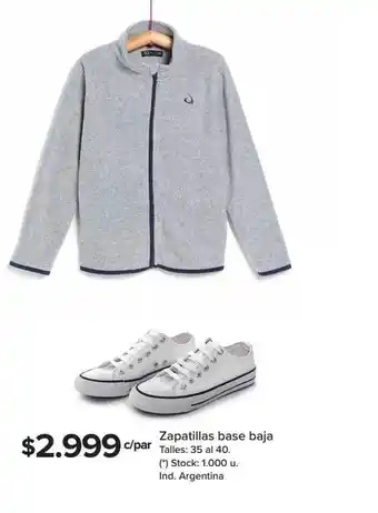 Carrefour Zapatillas Base Baja oferta