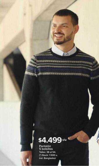 Carrefour Pantalón 5 Bolsillos oferta