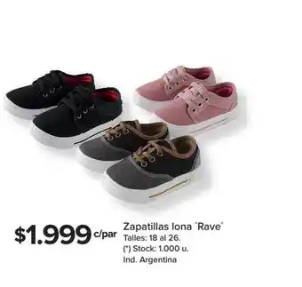Carrefour Zapatillas Lona 'rave' oferta