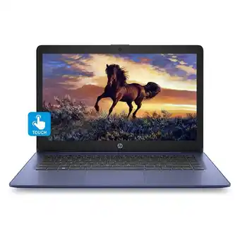 Frávega Notebook HP 14 TOUCH AMD 3020 320gb (Emmc + Msd) + 8gb / Win 10 oferta