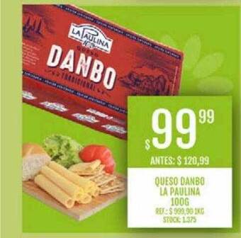 Supermercados Todo Queso Danbo La Paulina oferta
