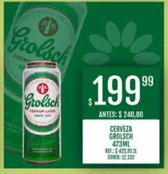 Supermercados Todo Cerveza Grolsch oferta