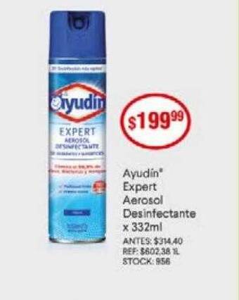Supermercados Todo Ayudin Expert Aerosol Desinfectante oferta