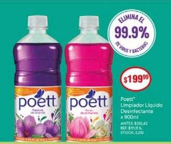 Supermercados Todo Poett Limpiador Liquido Desinfectante oferta
