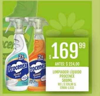 Supermercados Todo Limpiador Líquido Procenex oferta