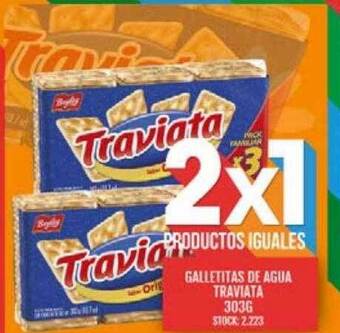 Supermercados Todo Galletitas De Agua Traviata oferta