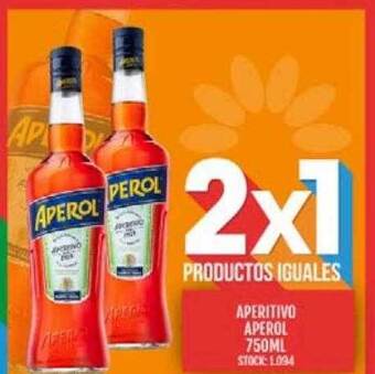 Supermercados Todo Aperitivo Aperol oferta
