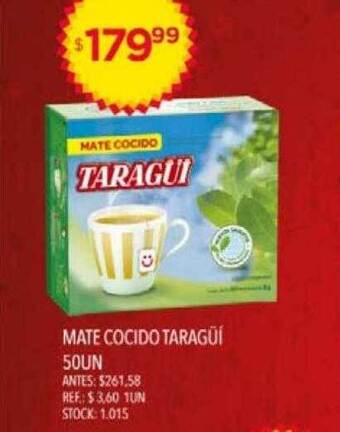 Supermercados Todo Mate Cocido Taragüí oferta
