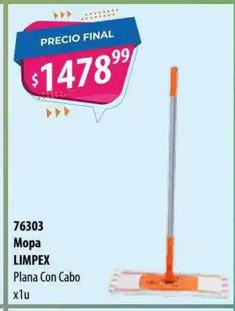 Micropack Mopa Limpex Plana Con Cabo oferta
