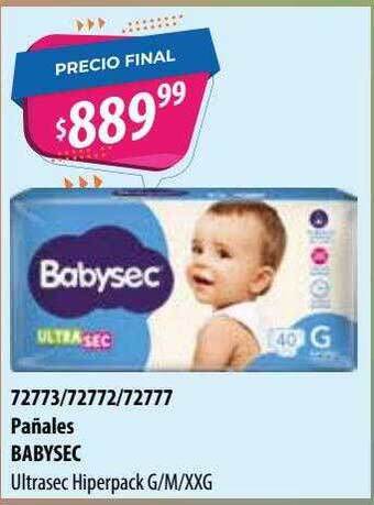 Micropack Pañales Babysec oferta