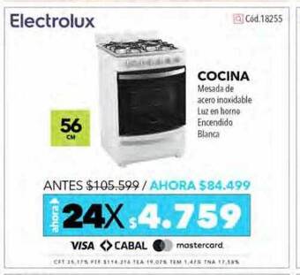 Nexon Electrolux Cocina oferta