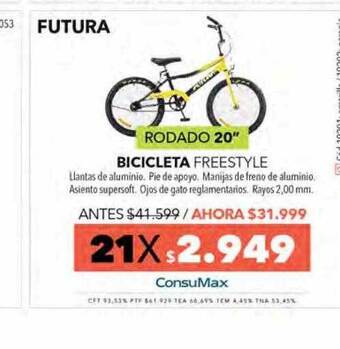 Nexon Futura Bicicleta Freestyle oferta