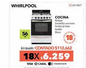 Nexon Whirlpool Cocina oferta