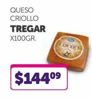 La Gallega Supermercados Queso Criollo Tregar oferta