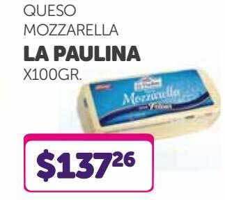 La Gallega Supermercados Queso Mozzarella La Paulina oferta