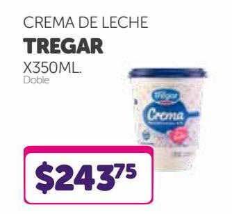 La Gallega Supermercados Crema De Leche Tregar oferta
