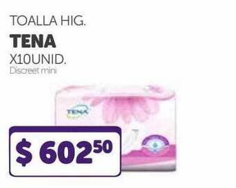 La Gallega Supermercados Toalla Hig Tena oferta