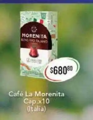 La Gallega Supermercados Café La Morenita Cap X 10 oferta