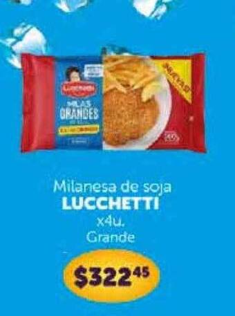 Milanesa De Soja Lucchetti