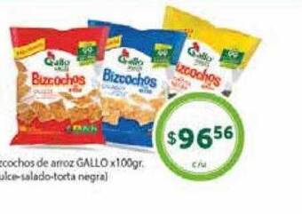 La Gallega Supermercados Bizcochos De Arroz Gallo oferta