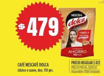 Supermercados Vea Café Nescafé Dolca oferta