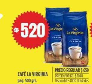 Supermercados Vea Café La Virginia oferta