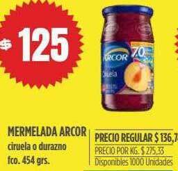 Supermercados Vea Mermelada Arcor oferta