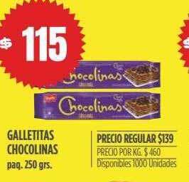Supermercados Vea Galletitas Chocolinas oferta