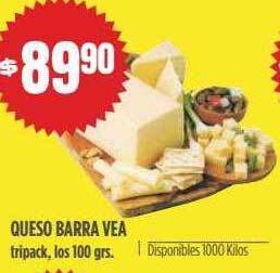 Supermercados Vea Queso Barra Vea oferta
