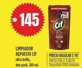 Supermercados Vea Limpiador Repuesto Cif oferta